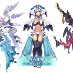 某ゲームのイラスト制作