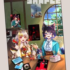 配信者様の記念グッズのイラスト作成