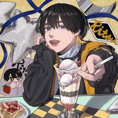 コンセプトカフェのキャストさんの誕生日イラスト制作
