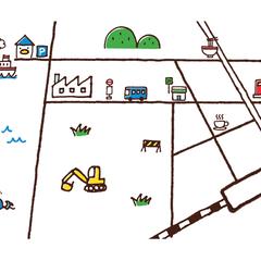 とーーーーーってもかわいいMAP〜【手描き風】