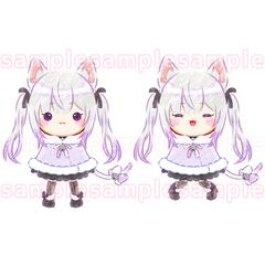 動画OP用イラスト｜手書き風ゆるふわ人物