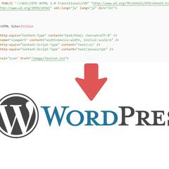 HTML（約800ページ）からWordPressへサイト移行