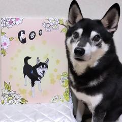 抱きしめたくなるフワフワ毛並みのペット似顔絵