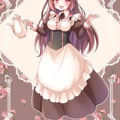 二次創作メイド服イラスト