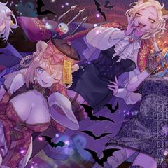 ハロウィンイラスト（Vtuber事務所 globie様）
