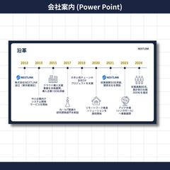 会社案内（自主制作）