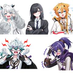 びじぱと様表情イラスト