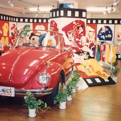 キャラクターウエアの展示会