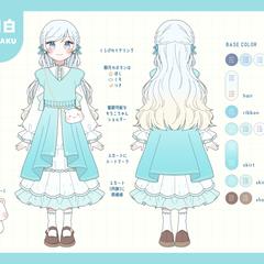 キャラクターデザイン・二面図制作
