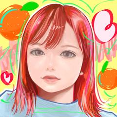 似顔絵アイコン作成でご依頼いただいたイラストです