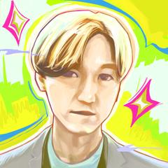配信アプリ用の似顔絵アイコンの制作ご依頼