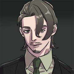 ジト目ダウナー系中年男性