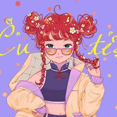 Cute?パープル