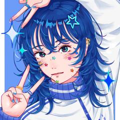 ジャージガール　ブルー