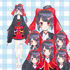 立ち絵＆表情差分サンプル