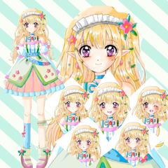 立ち絵＆表情差分サンプル