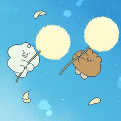 かわいいキャラクターのイラスト