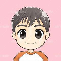 DC4】お子さまのデフォルメアイコン（イラスト実績紹介）