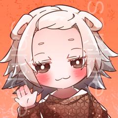【ご依頼】はりねずみ擬人化イラスト制作