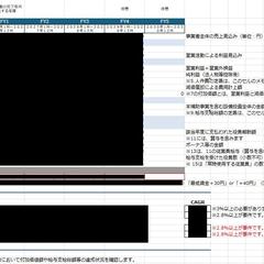 ものづくり補助金　収支計画