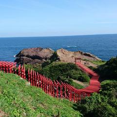 本州最西、海が美しい