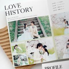 プロフィールブックテンプレート(プリュム)