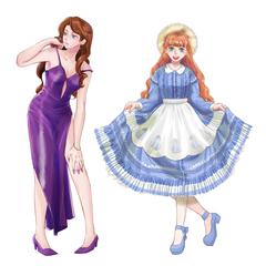 サンプル：立ち絵