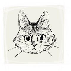 猫ロゴデザイン
