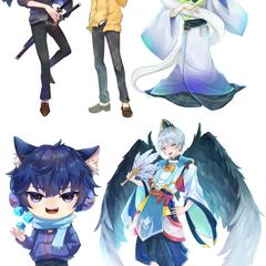 キャラクター立ち絵（男）