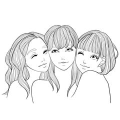 ガールズイラスト