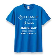 スポンサー試合応援用自社サッカーチームTシャツのデザイン制作