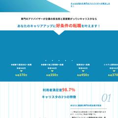 キャリスタ！のLP作成