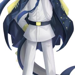 IRIAMで使用するマグロの擬人化立ち絵
