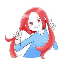 赤髪の女の子
