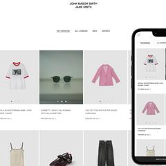 アパレルShopifyサイト