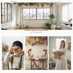 【フォトスタジオ】ホームページ作成