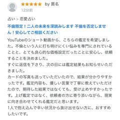 お客様からの評価です