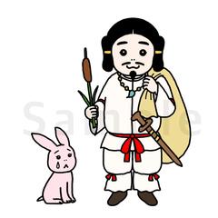 大国主命と因幡の白兎