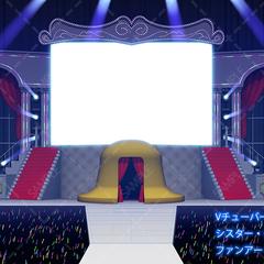 【ファンアート】シスター・クレア様　配信用背景