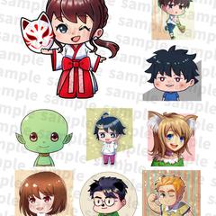 ミニキャラのサンプル