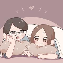 カップルイラスト制作