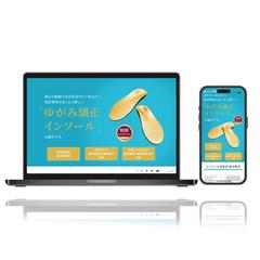 高級インソール商品LP