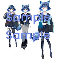 配信用キャラクターデザイン