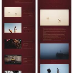 写真家ポートフォリオサイト