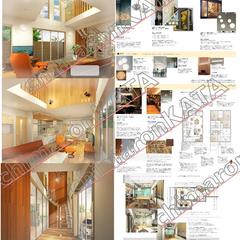 内部インテリアの詳細仕様決めと内観イメージパース