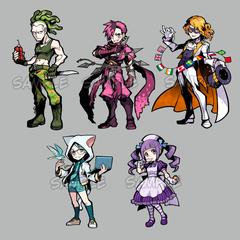 ボードゲーム用キャラクターデザイン
