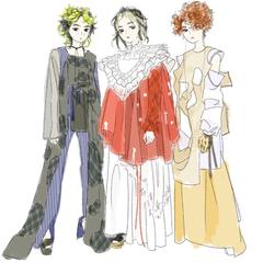 デフォルメイラスト(着色)