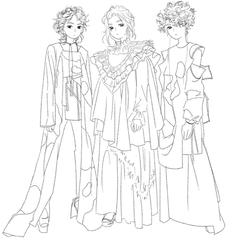 フォトイラスト(線画)