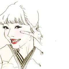 モデル　フォトイラスト