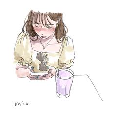 似顔絵のご依頼♡
